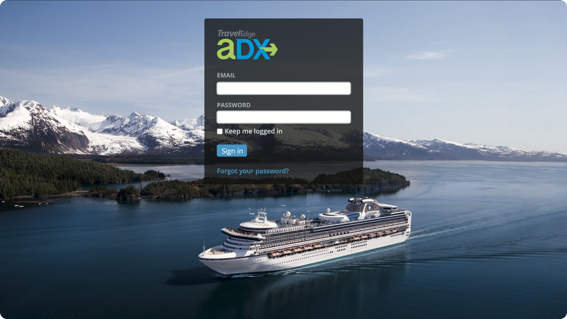 Cruise Booking – main